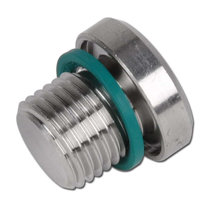 Set 12 Tappi In Ottone Per Tubi - 1/8, 1/4, 3/8, 1/2, 3/4 Pollice, Con Guarnizioni, Per Giardino E Casa - Foto 3