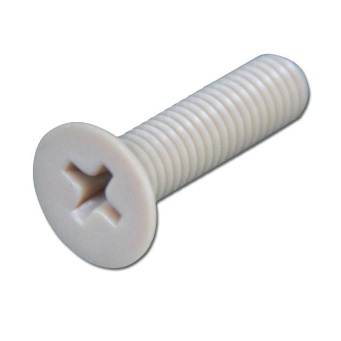 Viti A Testa Svasata Esagonale M4 X 12 Mm - Confezione Da 5 Pezzi - Colore Nero - Foto 3