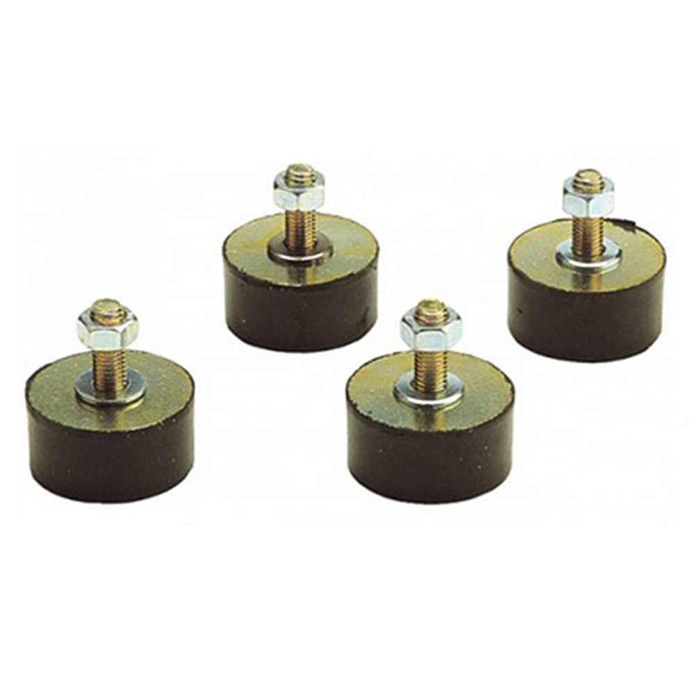 Ammortizzatori Vibrazioni Per Condizionatori - 4 Pezzi In Gomma - Antiscivolo E Silenziosi - Foto 3