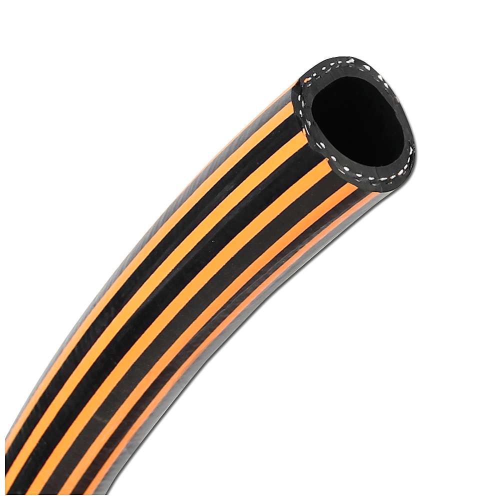Tubo Acqua Gomma Tubo Per Acqua In Gomma Contitech Eurotrix 19 Mm (3/4") - Rotolo Da 20 Metri, Colore Arancione/nero, Qualità Tedesca Contitech Eurotrix 19mm - Foto 2
